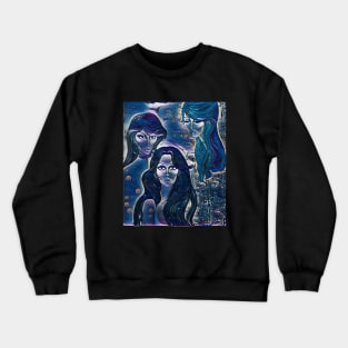 Fairuz art pop Crewneck Sweatshirt